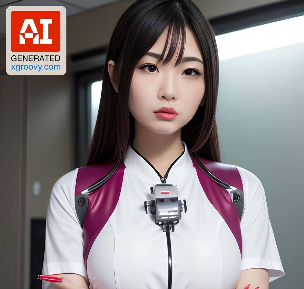 She's the perfect doctor; a cyborg with pouty lips, kinky gloves, and a naughty bedside manner. - #main