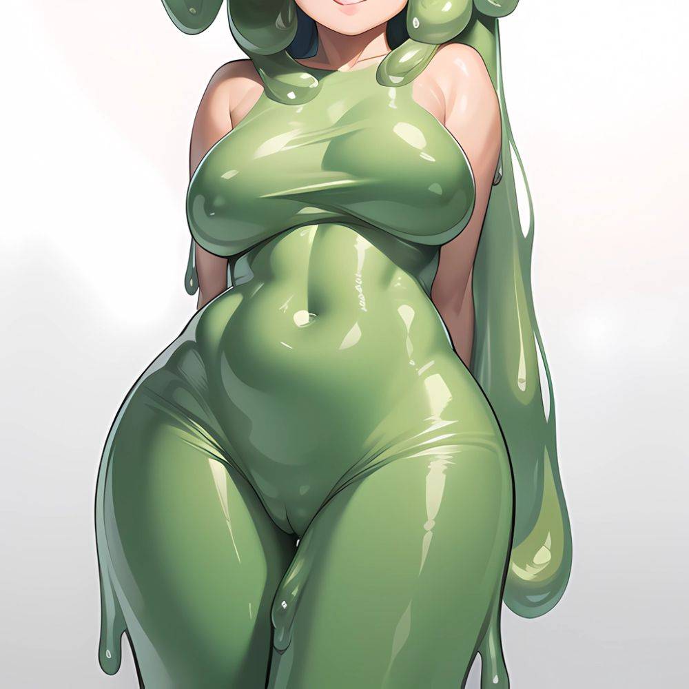 Slime Substance 1 4 Sexy Naked Messy Slime Slime 1 4 Different Colour Slime Absurdres Blush 1 1 Highres Detail, 455337237 - AIHentai - #main