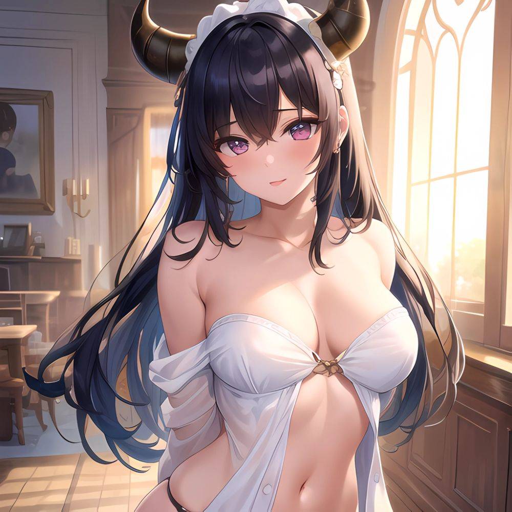 Half Naked Sexy Naughty Horny 1girl Solo Absurdres Blush 1 1 Highres Detail Masterpiece Best Quality Hyper Detailed 8k Best, 4182874021 - AIHentai - #main