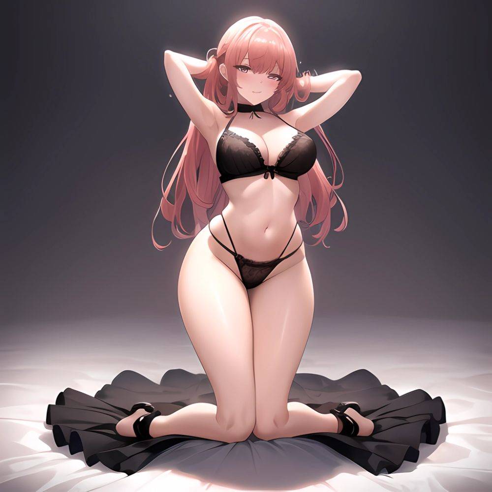 Happy Face Sexy Naughty Lingerie Big Ass Thick Thighs Absurdres Blush 1 1 Highres Detail Masterpiece Best Quality Hyper Detailed, 3514626034 - AIHentai - #main