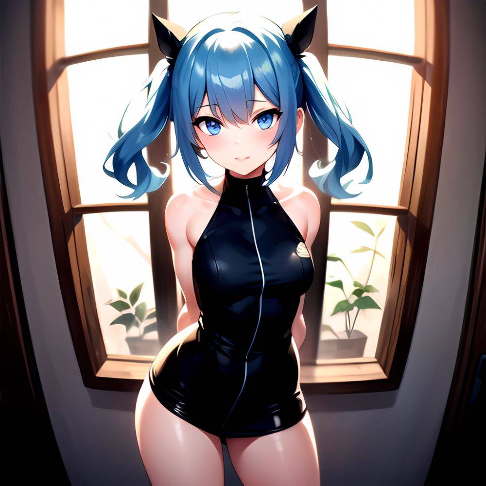 1girl Sexy Blue Eyes Arms Behind Back Facing The Camera Looking At The Camera, 68200125 - AIHentai - #main