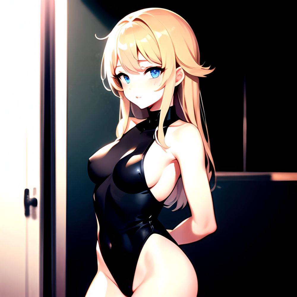 1girl Sexy Blue Eyes Arms Behind Back Facing The Camera Looking At The Camera, 797551814 - AIHentai - #main