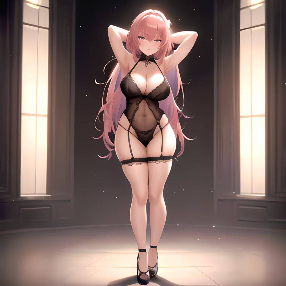 Happy Face Sexy Naughty Lingerie Big Ass Thick Thighs Absurdres Blush 1 1 Highres Detail Masterpiece Best Quality Hyper Detailed, 732179976 - AIHentai - #main