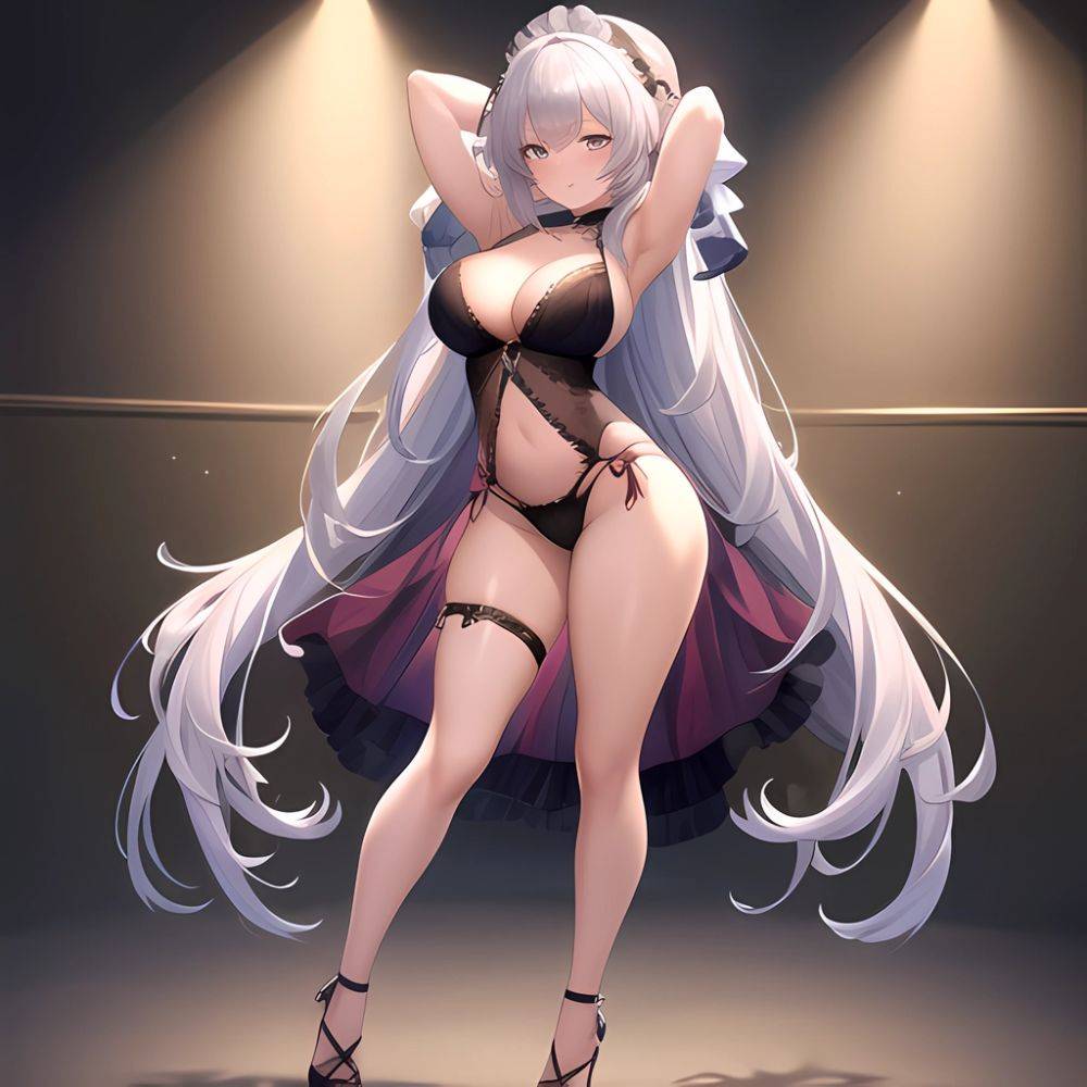 Happy Face Sexy Naughty Lingerie Big Ass Thick Thighs Absurdres Blush 1 1 Highres Detail Masterpiece Best Quality Hyper Detailed, 417229323 - AIHentai - #main