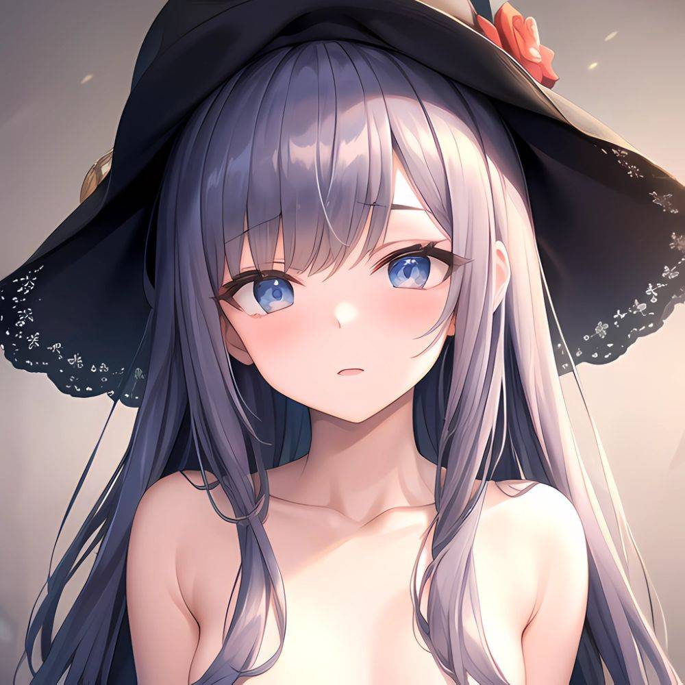 Mature Women Naked Hat Small Boobs 1 0 Flat Chest 1 0 Absurdres Blush 1 1 Highres Detail Masterpiece Best, 2856179291 - AIHentai - #main