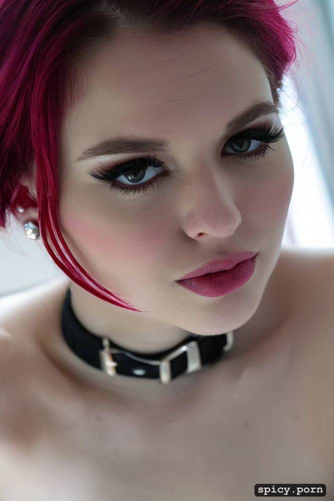cum on her face, dreamy look, cute 18 yo emo teen fully nude - #main