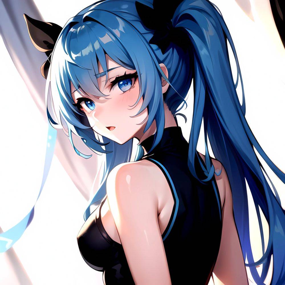 1girl Sexy Blue Eyes Arms Behind Back, 105633713 - AIHentai - #main