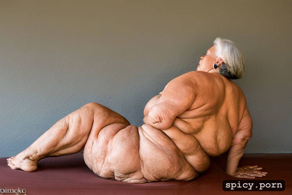 two 70 year old lady, fat ass, ultra realistic, legs wide open - #main