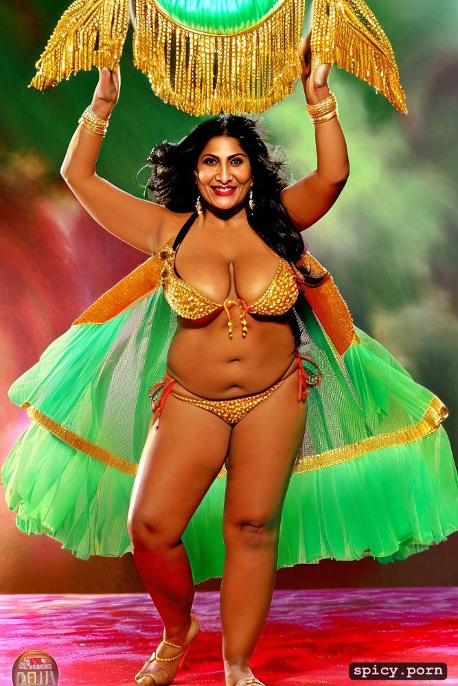 full body view, curvy body, color photo, performing on stage - #main