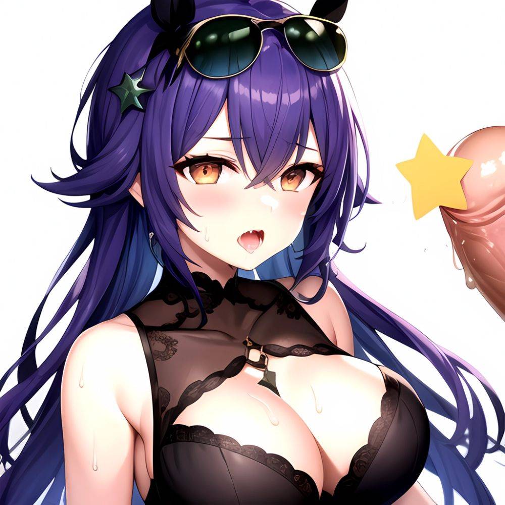 1girl Absurdres Breasts Collarbone Cum Ejaculation Eyewear On Head Hetero Highres Honkai Star Rail Honkai Series Hu Dako Kafka H, 3004052458 - AIHentai - #main