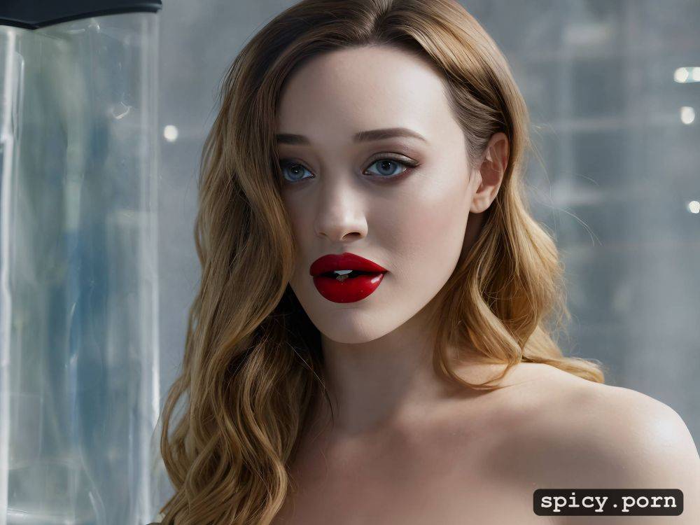 licking, retouch tongue, very detailed, she is licking the glass - #main