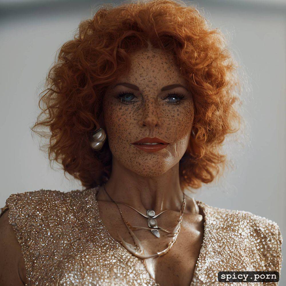 natural red hair, highres, 8k, looks like joanna cassidy, dramatic - #main