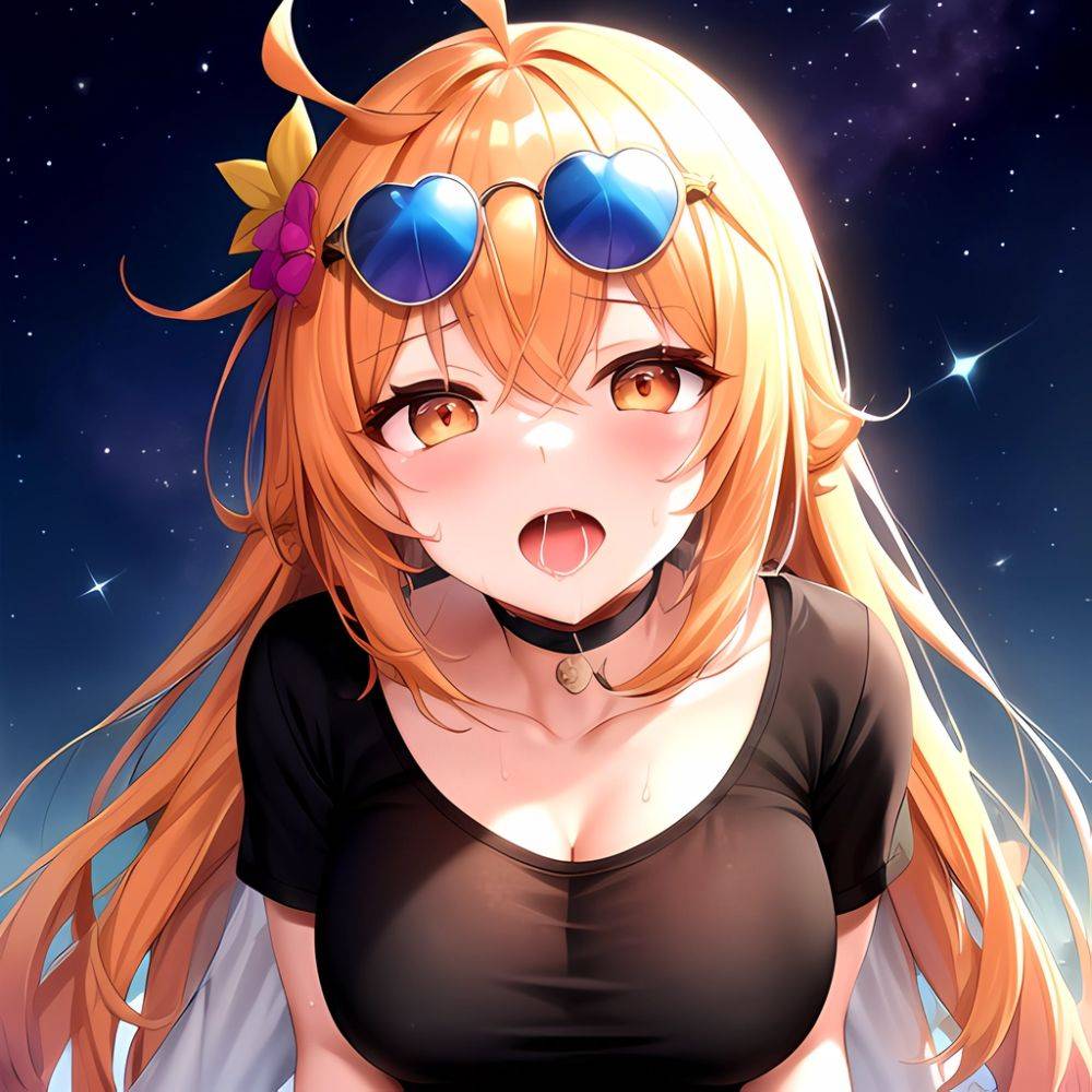 1girl Absurdres Breasts Collarbone Cum Ejaculation Eyewear On Head Hetero Highres Honkai Star Rail Honkai Series Hu Dako Kafka H, 1096339566 - AIHentai - #main