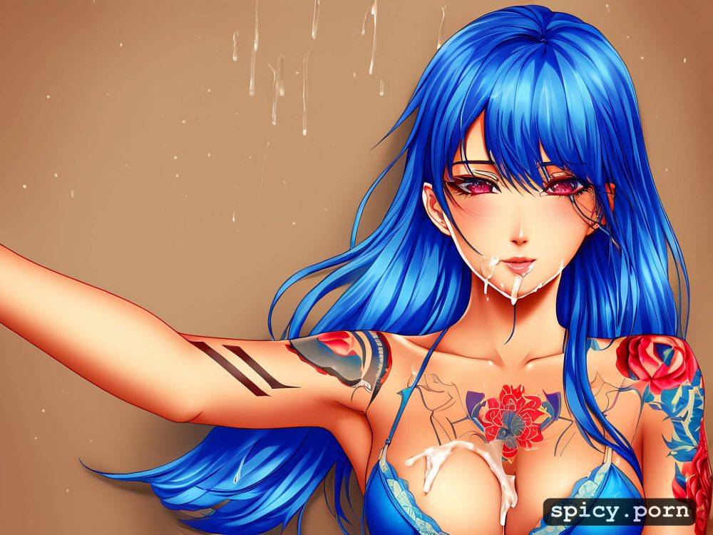mascara running, bdsm, small breasts, skinny, gorgeous face - #main