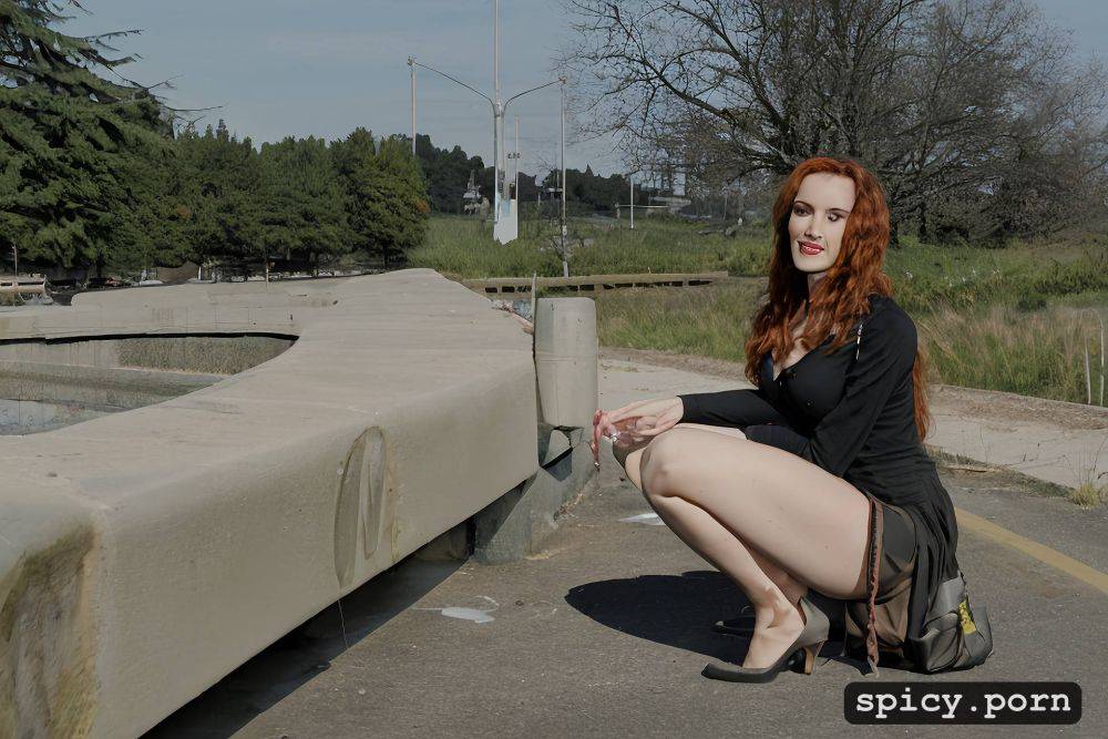 27 years old, pee through nylons or pantyhose, pissing in public - #main