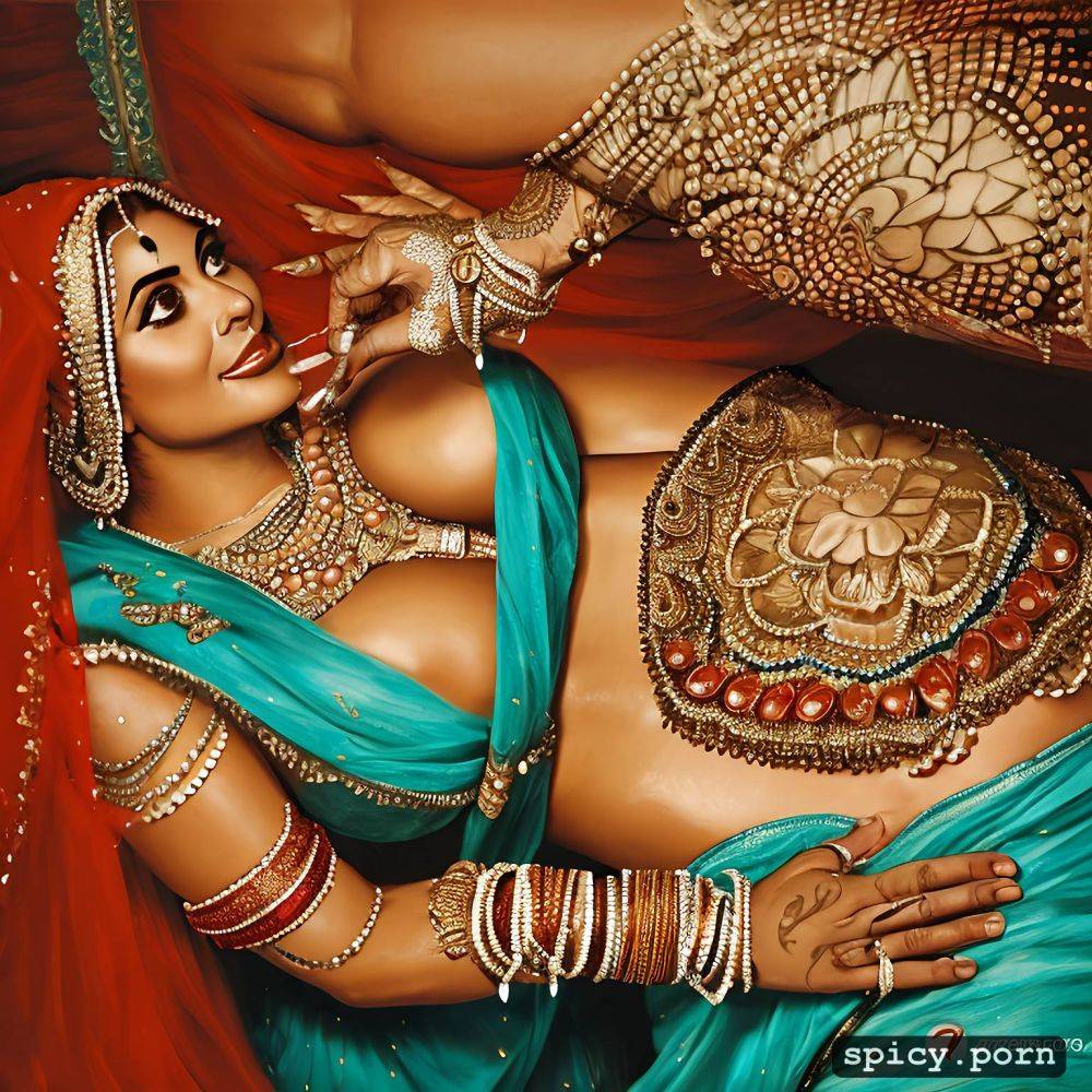 inside puri jagannath temple, smiling, shaved vagina, completely naked punjabi bride - #main