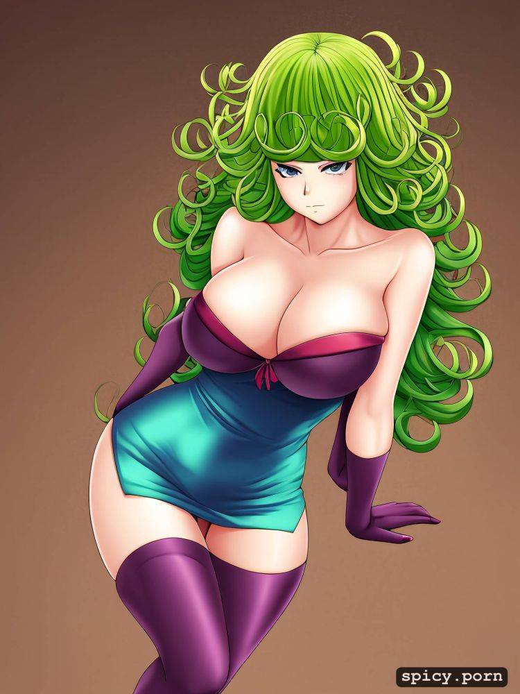 full body, one punch man, cute, tatsumaki, small tits, seductive - #main