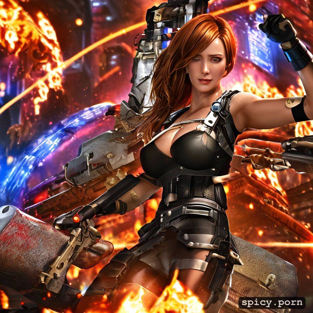 8k, emily blunt from the movie edge of tomorrow, emily blunt has saggy breasts - #main