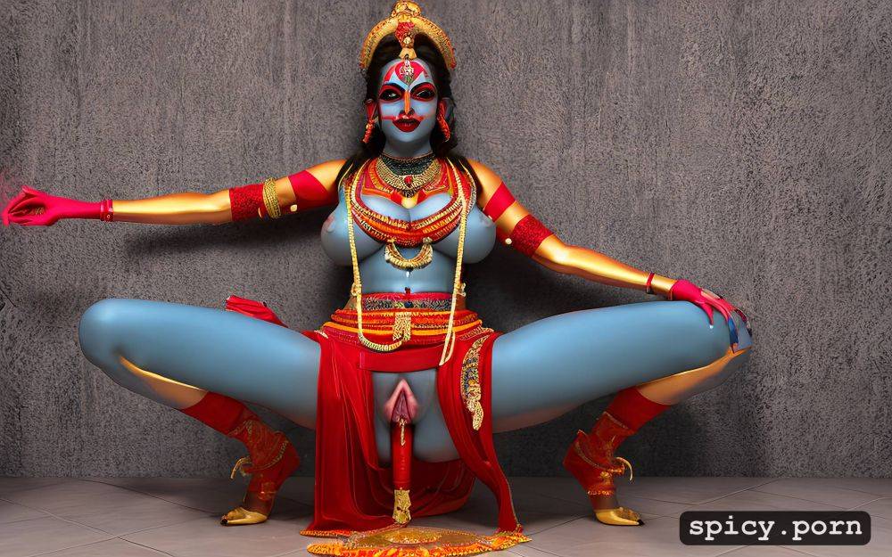 gaping pussy, ultra detailed, highres, goddess kali, realistic - #main