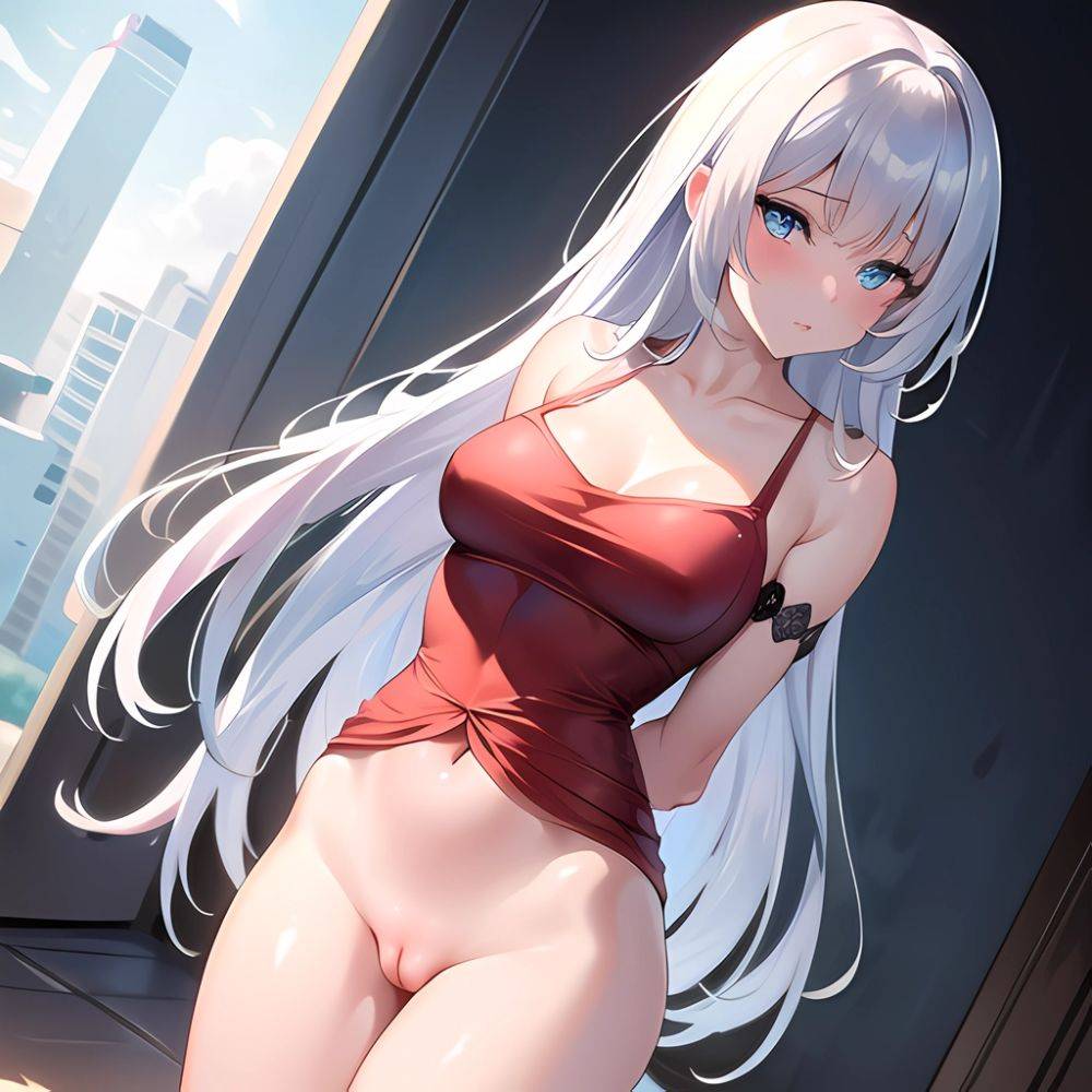 Sexy Girl With Her Legs Spread With A Lot Of Cum Running Down Her Legs And Her Pussy Absurdres Blush, 4106730825 - AIHentai - #main