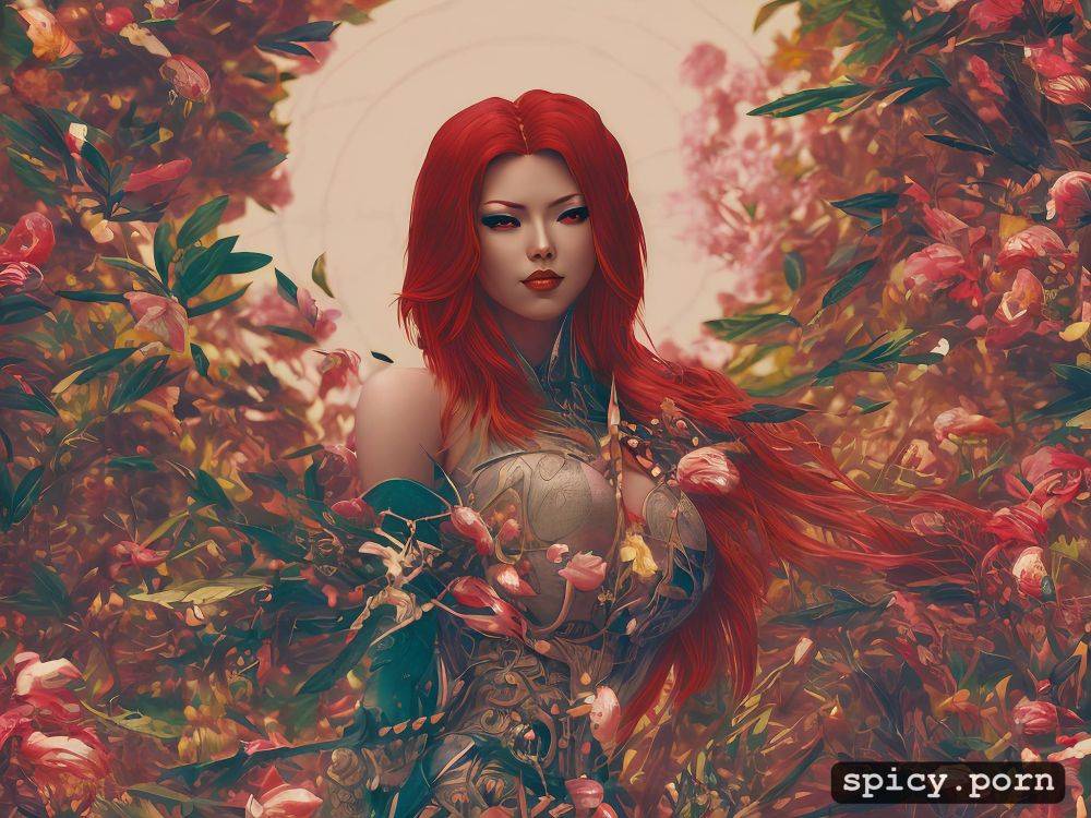 nude, vibrant, precise lineart, irie saaya, conrad roset style - #main