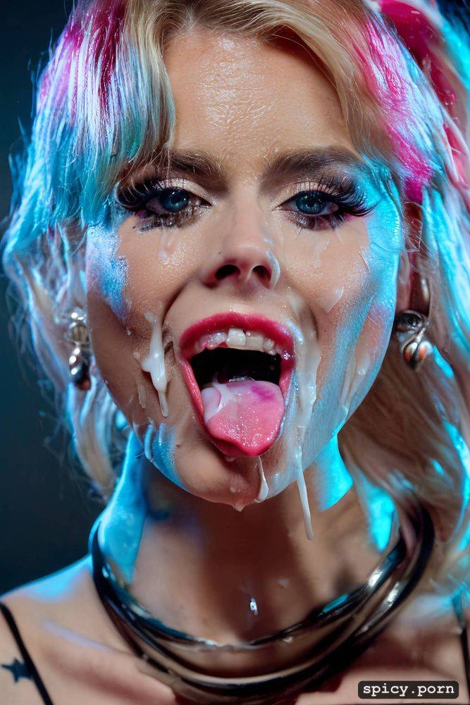 retrowave neon lights, long hair petite body, cumming inside - #main