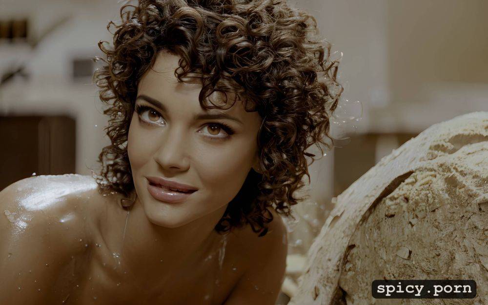 realistic, short hair, full body, nude, beautiful, doggy style - #main