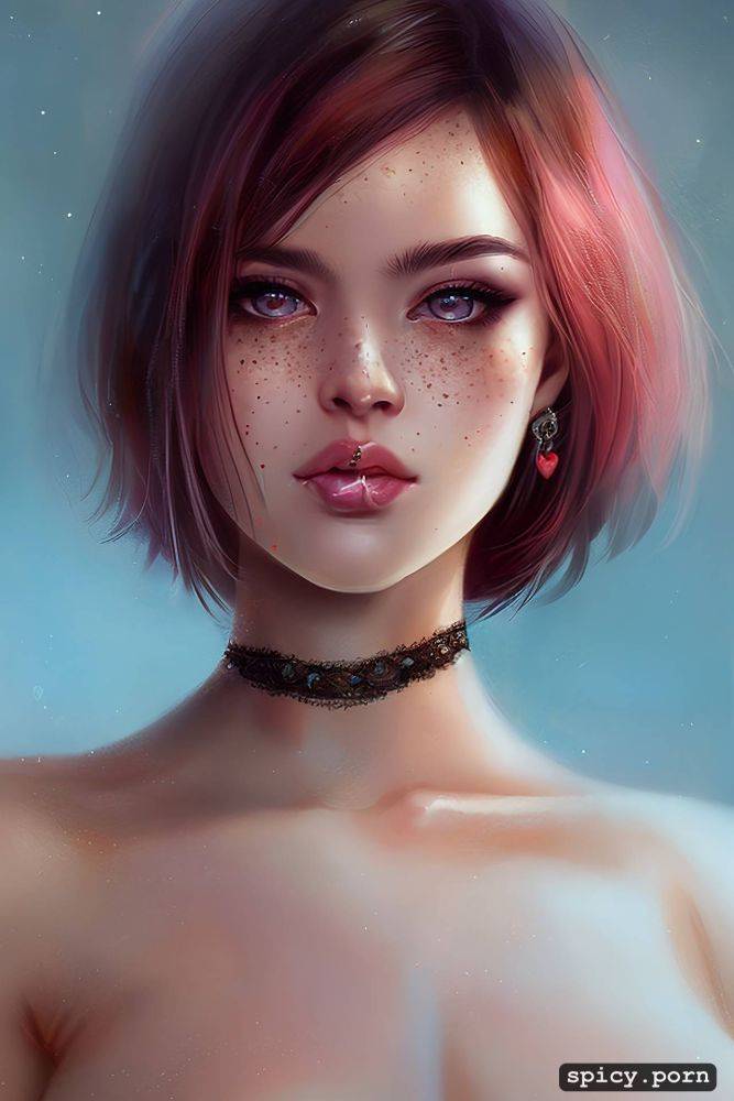 looking upwards, cum on her face, cute 18 yo emo teen fully nude - #main