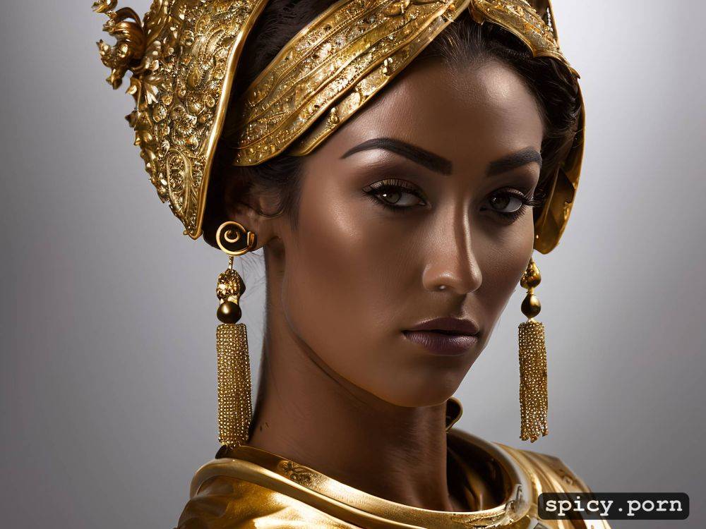 sculpture with some darker patina, female, classical antique mediterranee pose - #main
