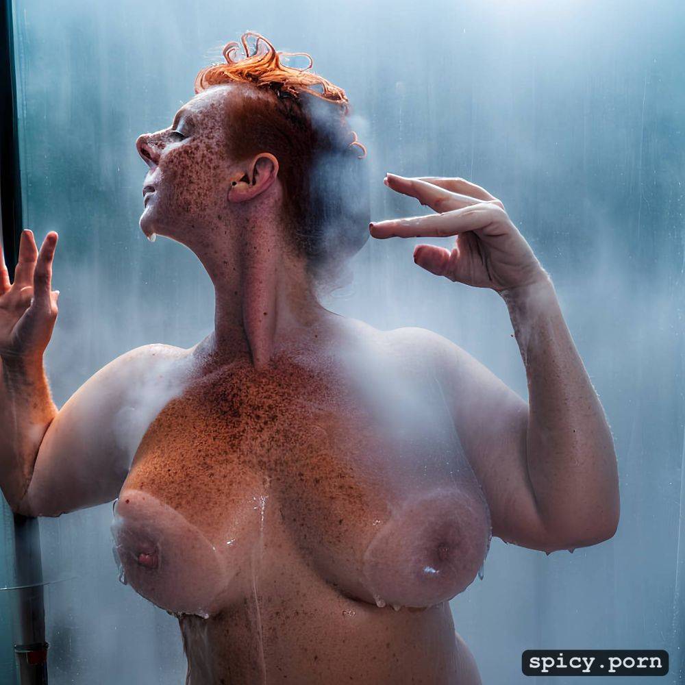 masterpiece, tanlines, 8k, gaussian blur1 1, highres, natural red hair - #main