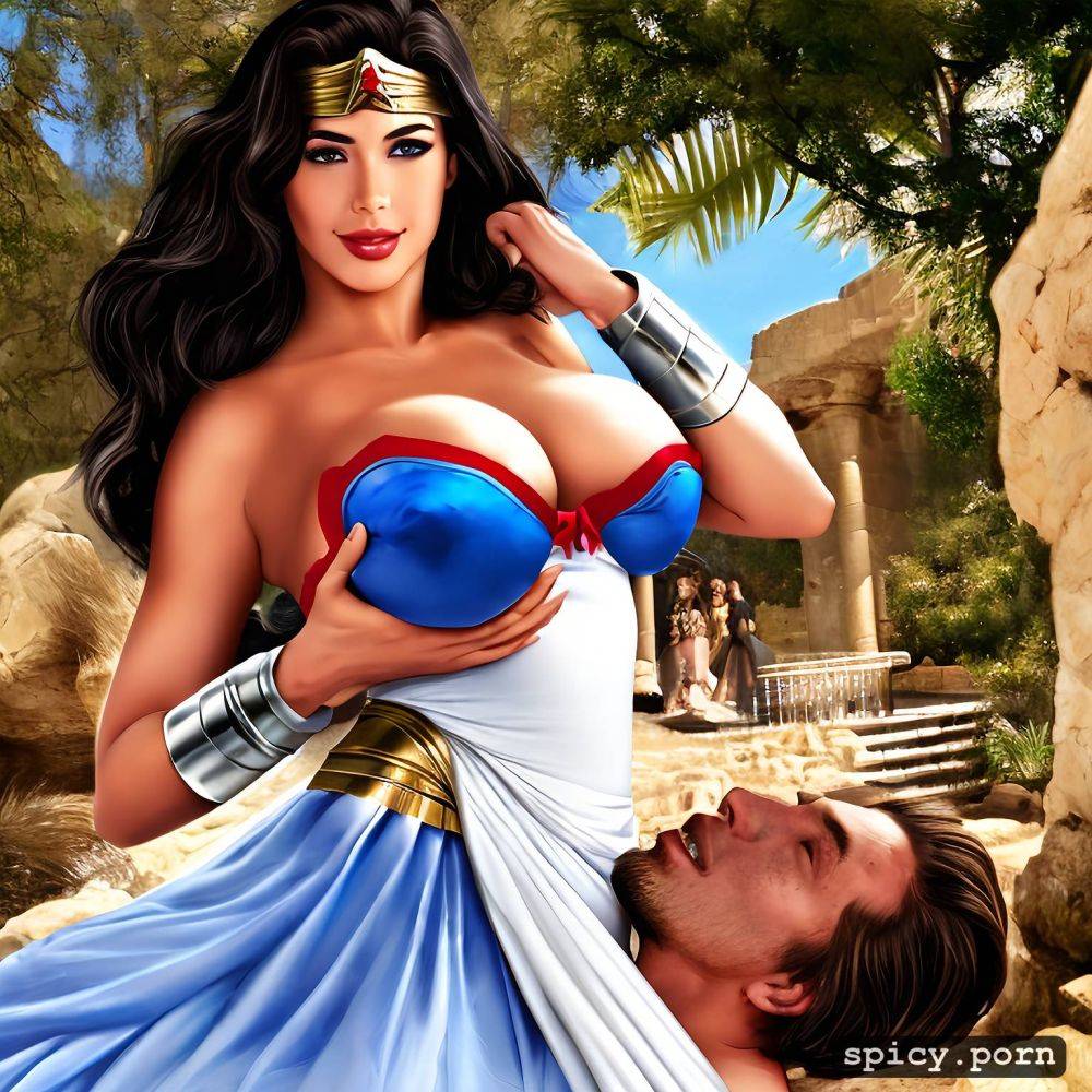 erect nipples, digital art, gigantic naked breasts, topless - #main