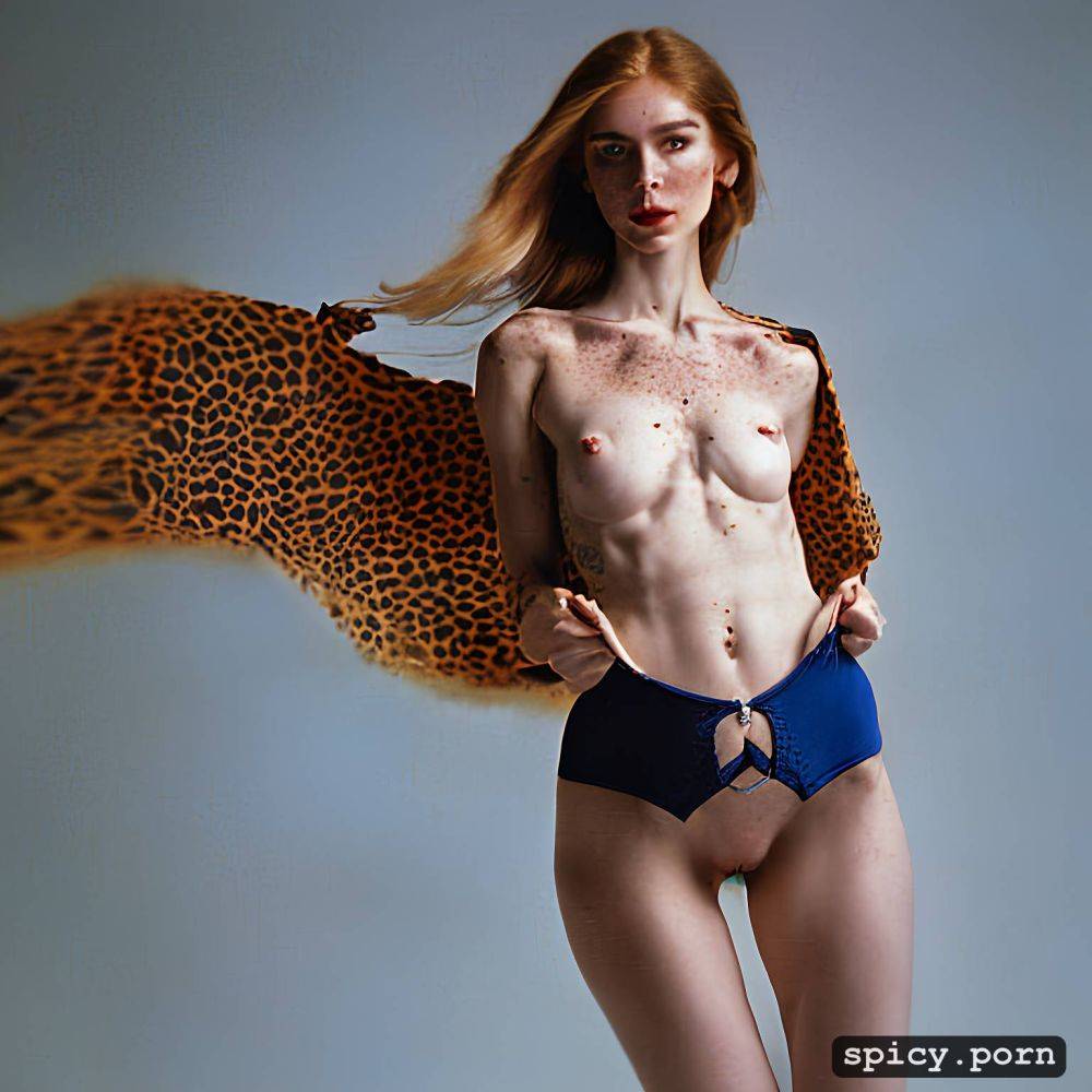 pale skinned, ginger, skinny hips, ultra white skin, extreme skinny body - #main