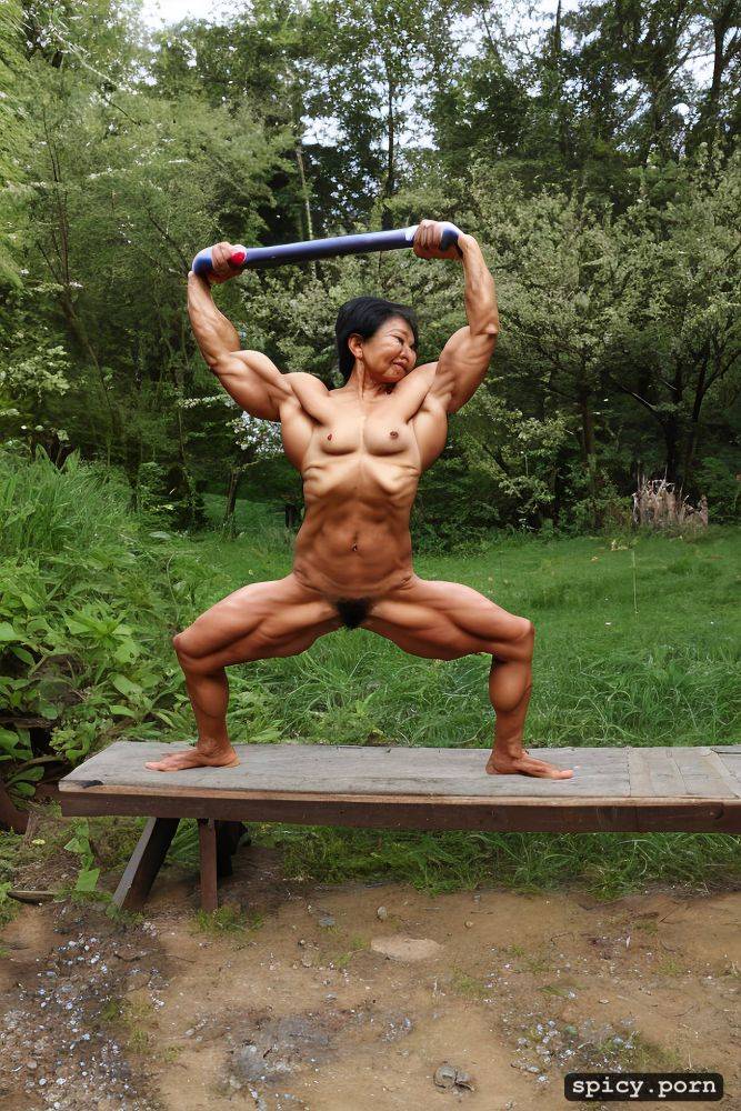 face, outdoor, muscular legs, muscular arms, no missing limbs - #main