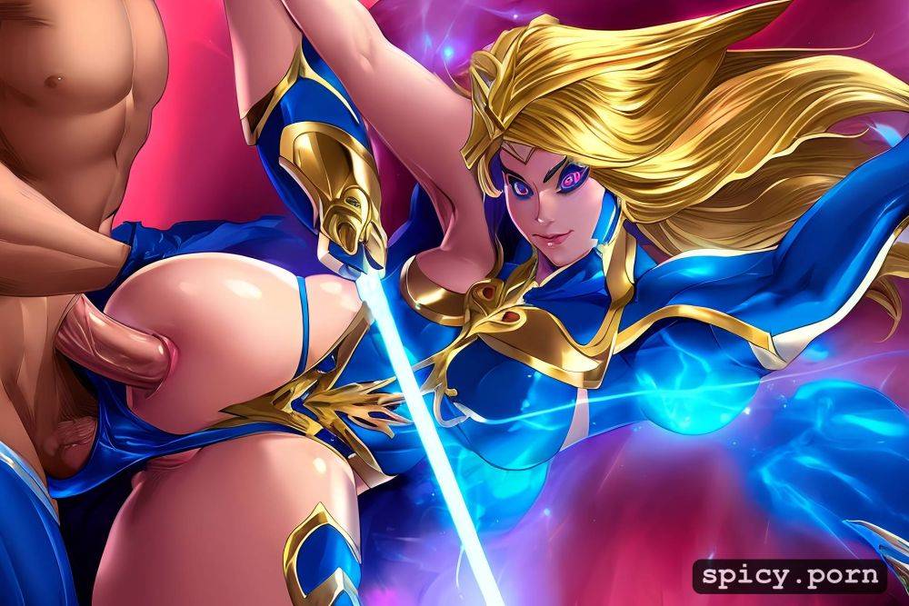 dark magician woman preforming sex light magic - #main