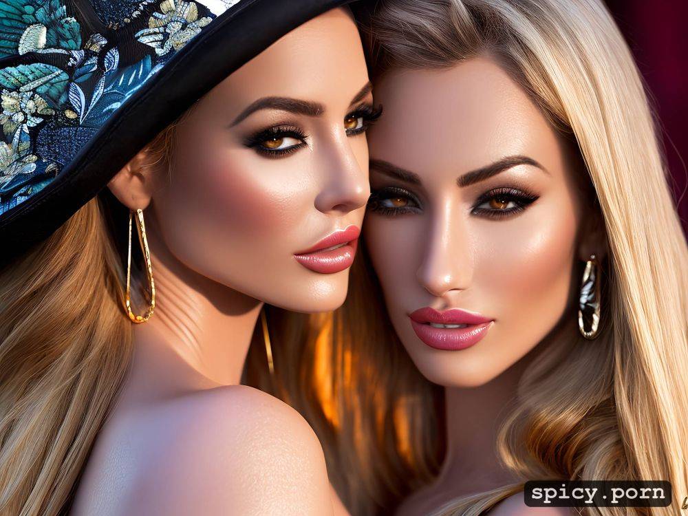 vibrant, ultra high definition, 4k, perfect face, short blonde straight hair - #main