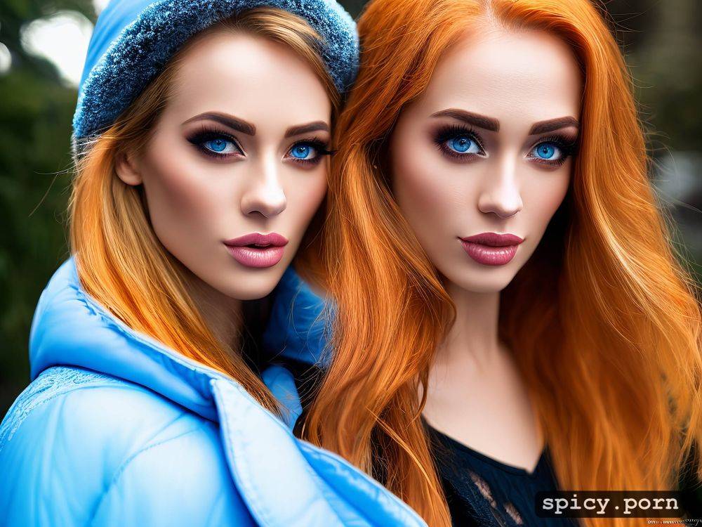 blue grey eye s, pretty face, vibrant, in the style of charles godefroi - #main