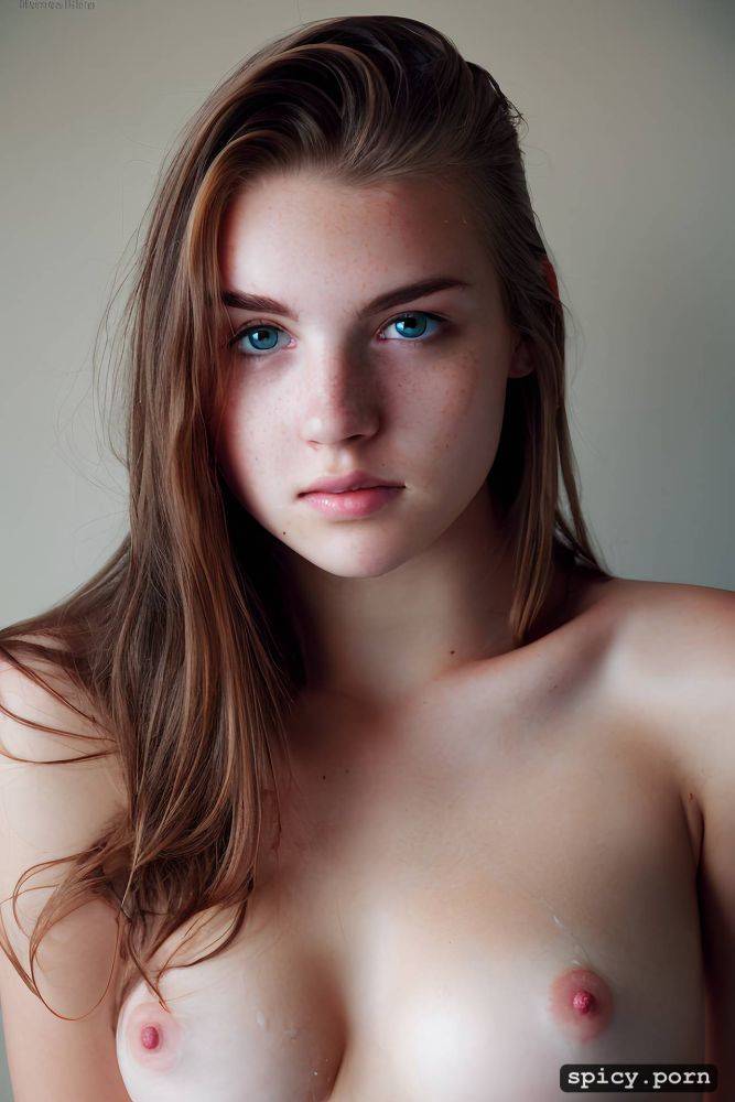 topless, 18 yo dutch teen, intricate long hair, gorgeous, no make up - #main