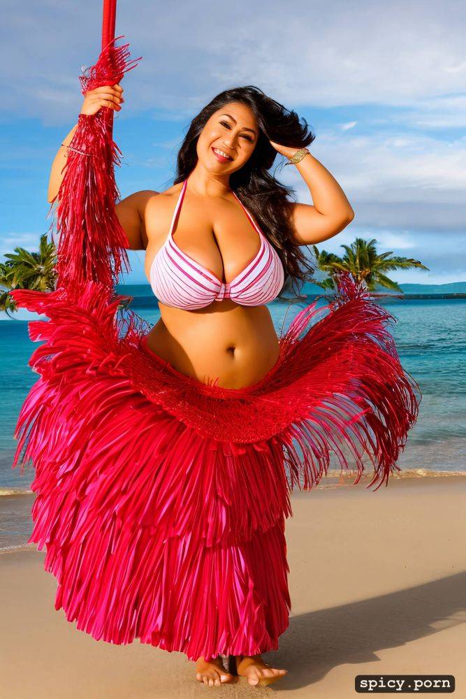 giant hanging boobs, performing on stage, color portrait, curvy body - #main