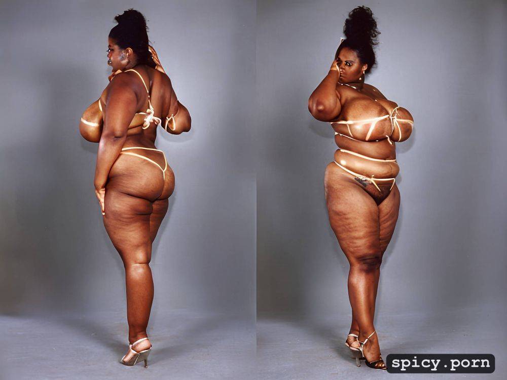 giga big long thick legs, macromastia, detailed full body, obese pussy - #main