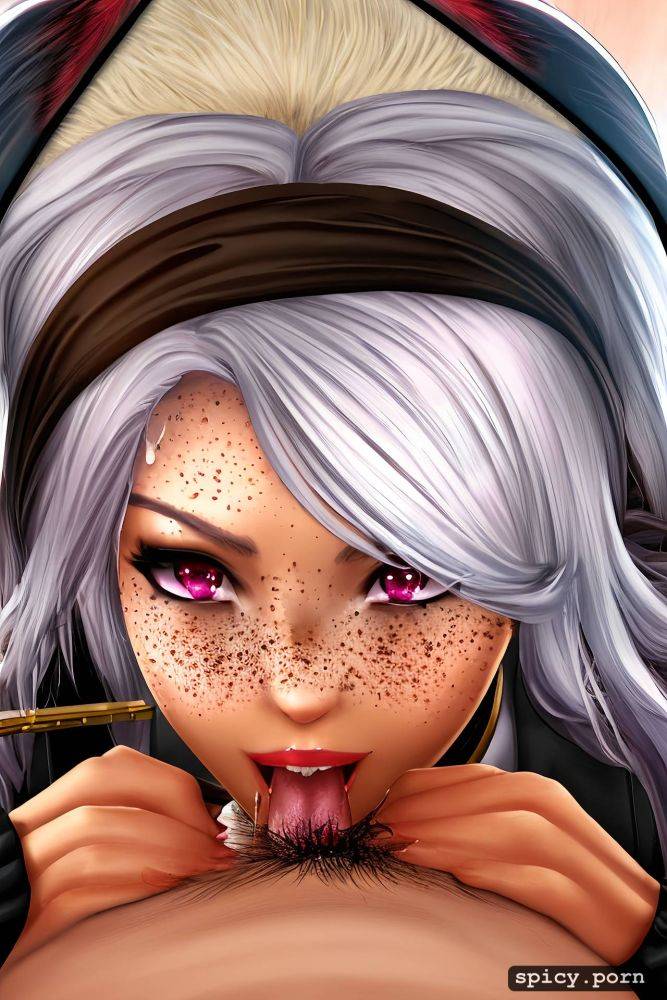 skinny, freckles, ultra realistic, pale skin, beautiful pussy - #main