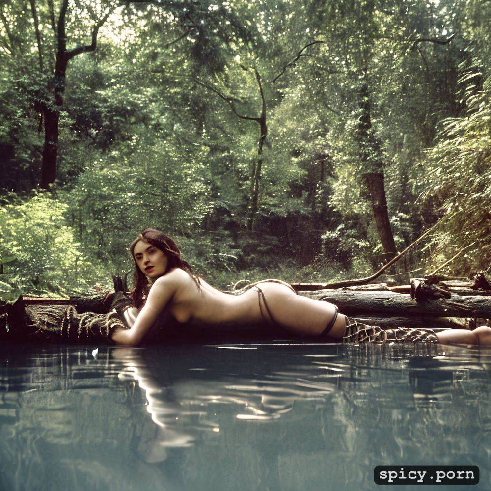 precise lineart, complex surrounding, fishnet, kodak chrome colors - #main