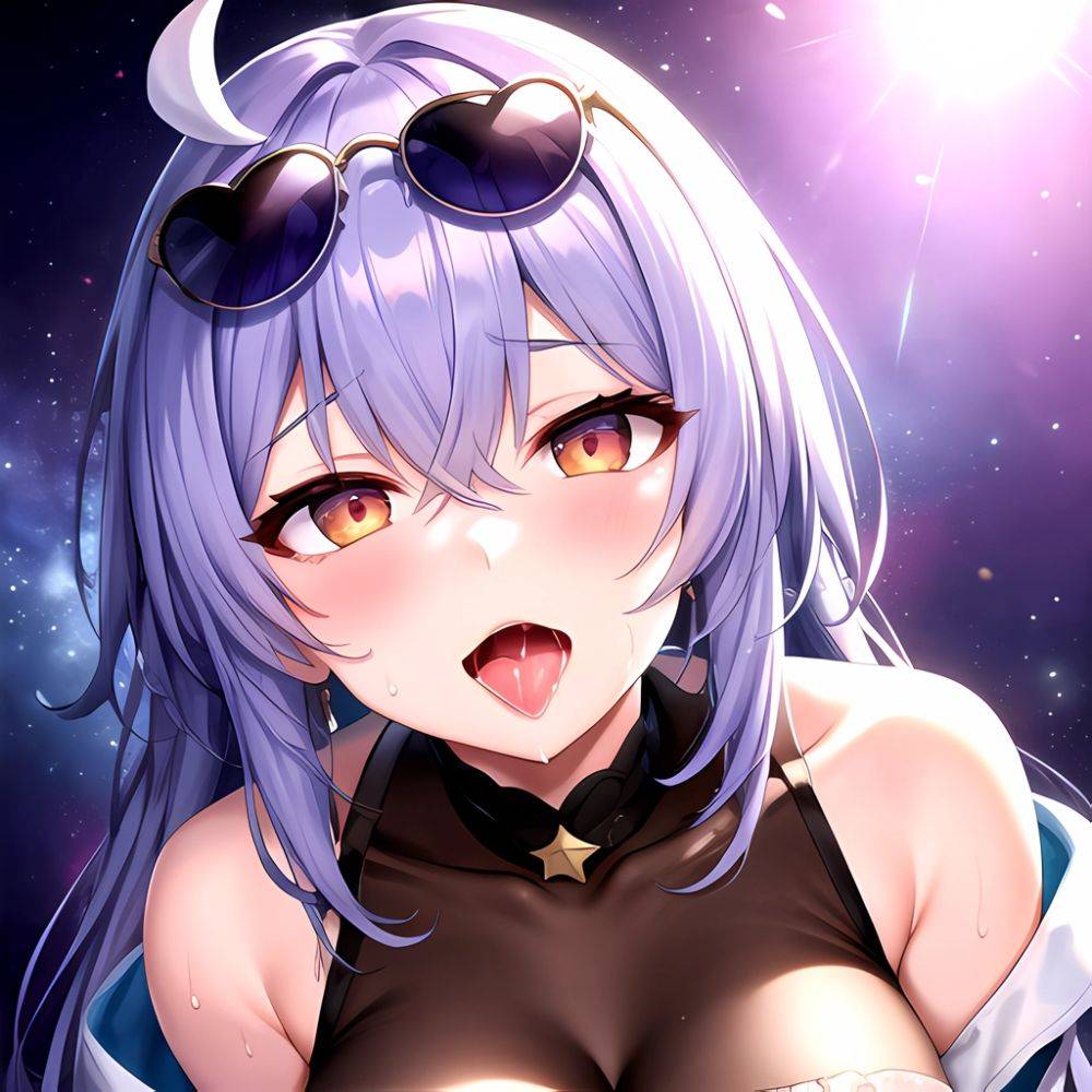 1girl Absurdres Breasts Collarbone Cum Ejaculation Eyewear On Head Hetero Highres Honkai Star Rail Honkai Series Hu Dako Kafka H, 3433326563 - AIHentai - #main