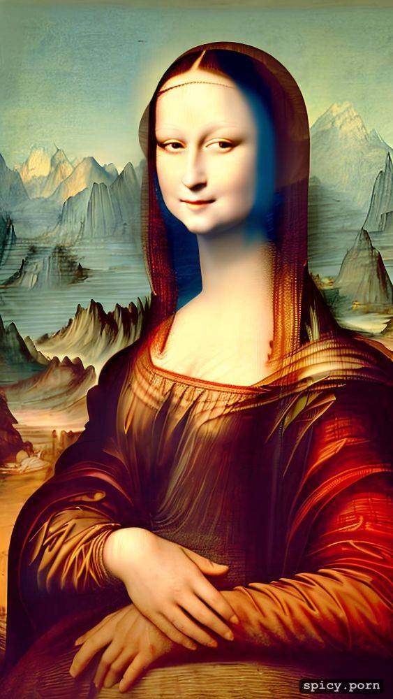 real, mona lisa, elf, realistic, photorealistic - #main
