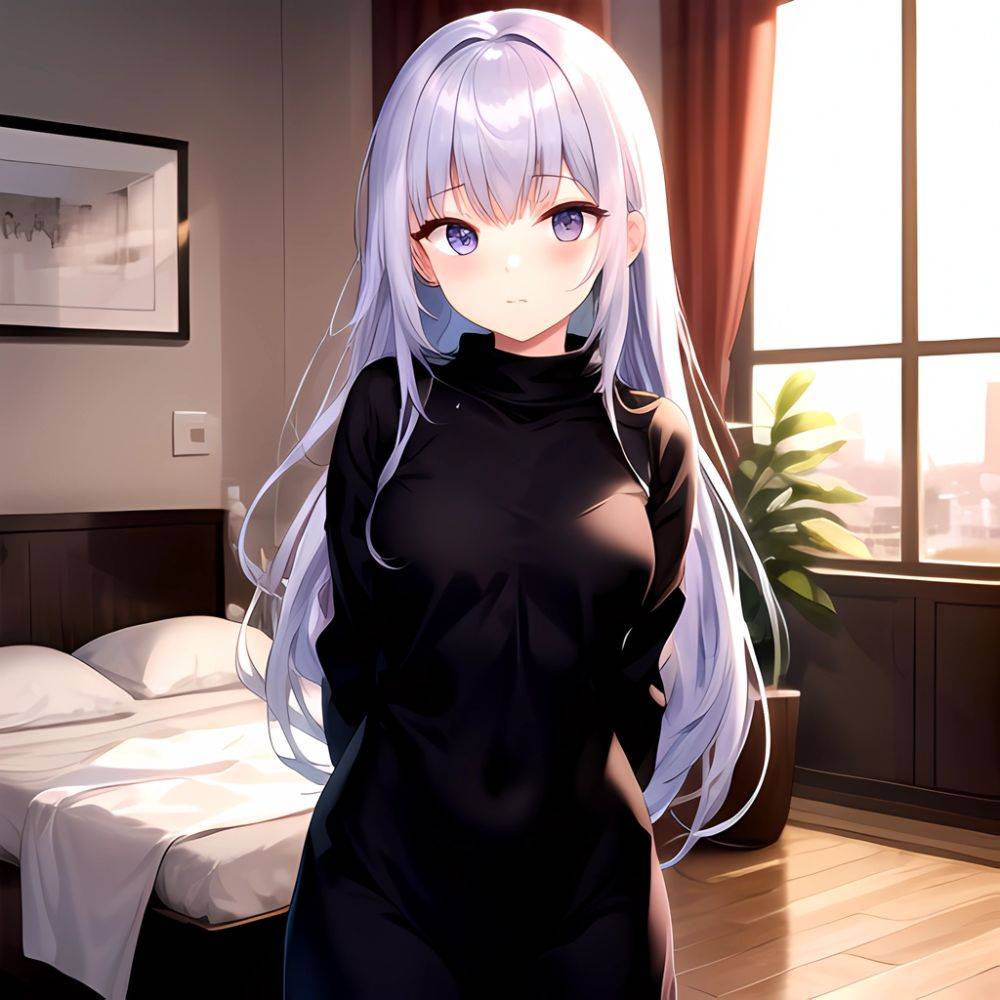 Daki Standing Facing The Viewer Arms Behind Back, 2387338280 - AIHentai - #main