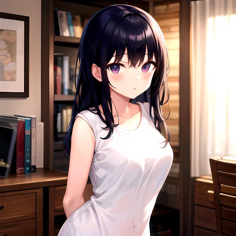 Daki Standing Facing The Viewer Arms Behind Back, 3717780301 - AIHentai - #main