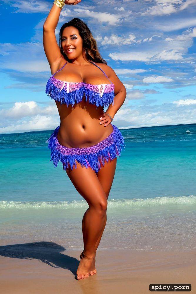 giant hanging boobs, performing on stage, color portrait, curvy body - #main