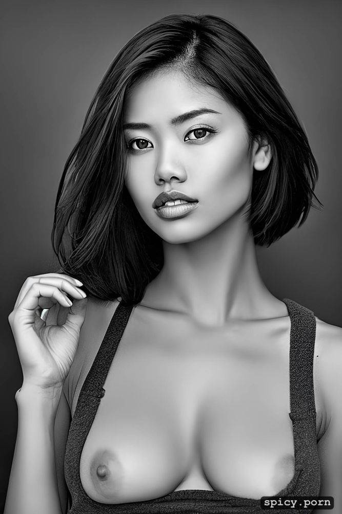 dramatic lighting, soft natural lighting, chapped lips, see through clothes - #main