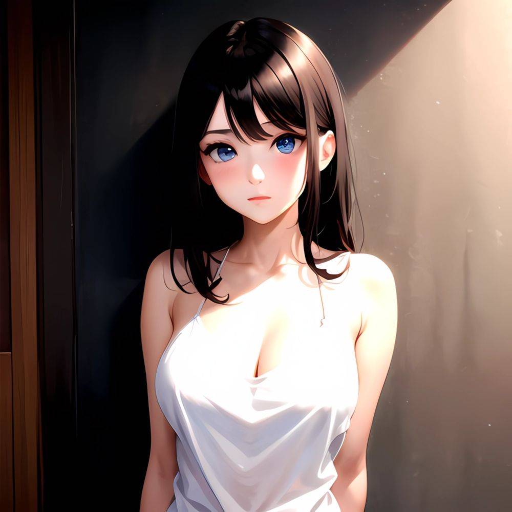 1girl Sexy Blue Eyes Arms Behind Back Facing The Camera Looking At The Camera, 1043419198 - AI Hentai - #main