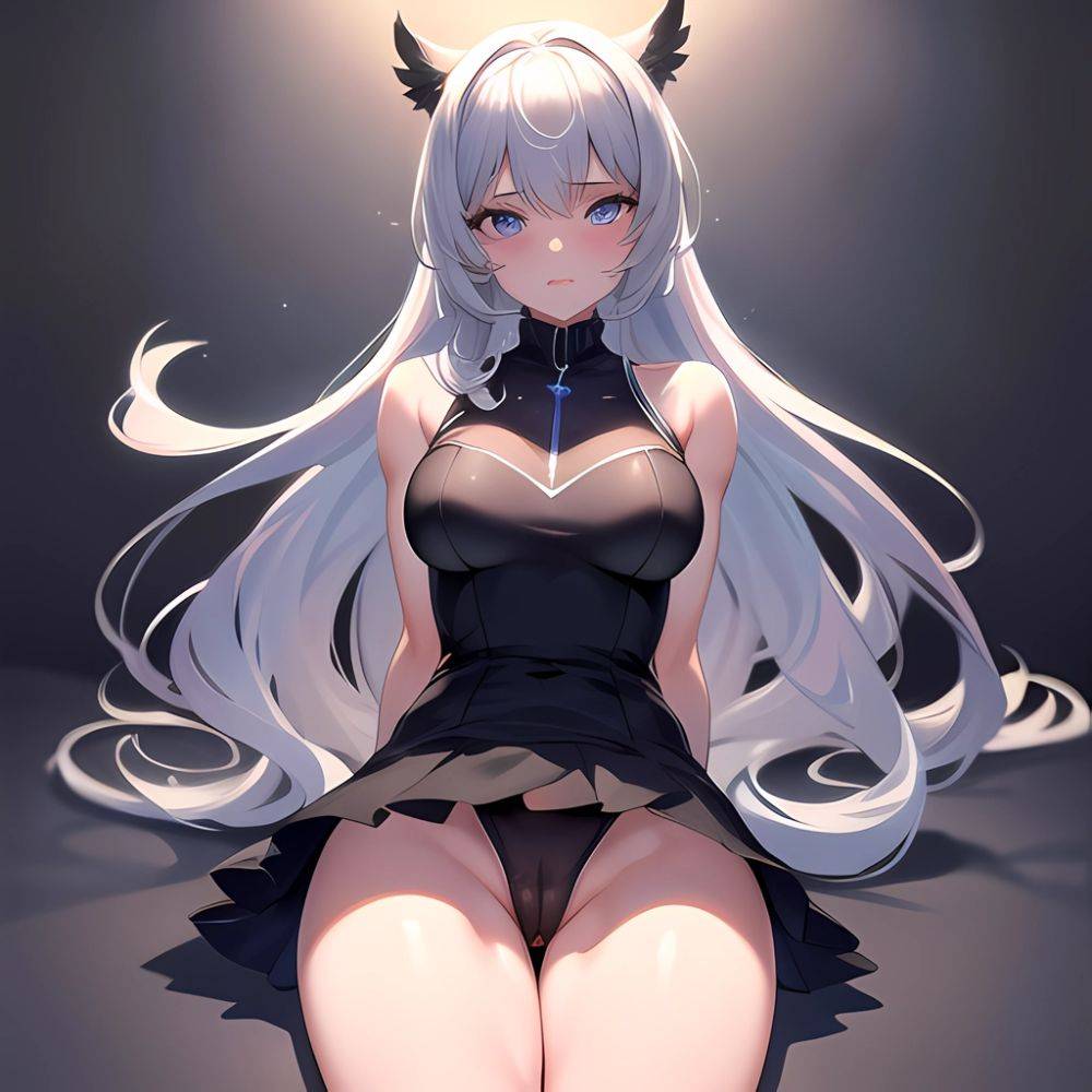 Sexy Girl With Her Legs Spread With A Lot Of Cum Running Down Her Legs And Her Pussy Absurdres Blush, 3490297939 - AI Hentai - #main