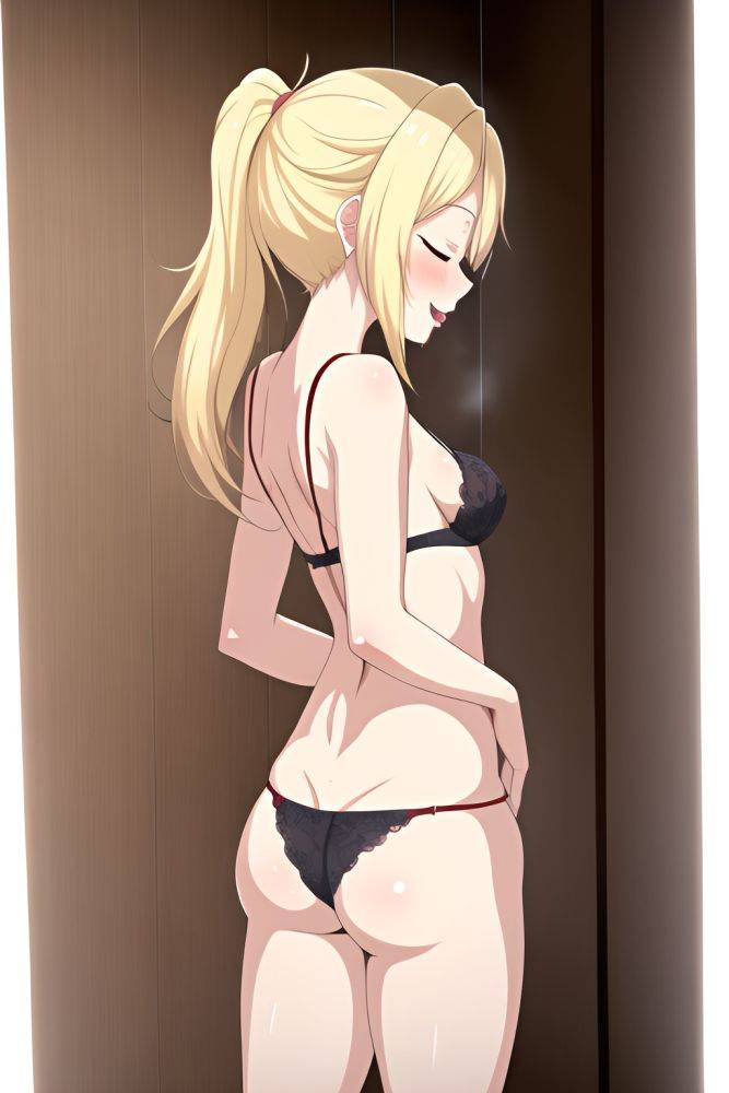 Anime Skinny Small Tits 50s Age Ahegao Face Blonde Ponytail Hair Style Light Skin Dark Fantasy Shower Back View Sleeping Bra 3664149130194783753 - AI Hentai - #main